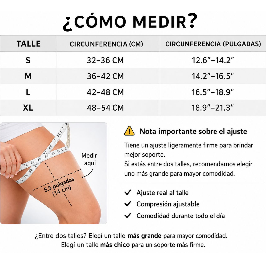 Rodillera con Perilla de Compresión